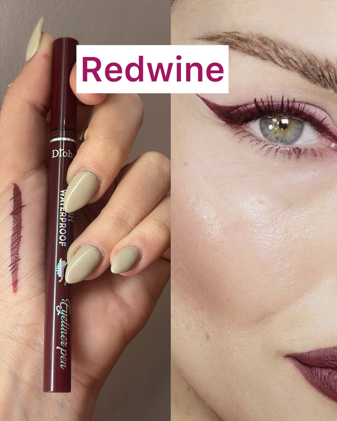 خط چشم ماژیکی ضد آب چهار رنگ