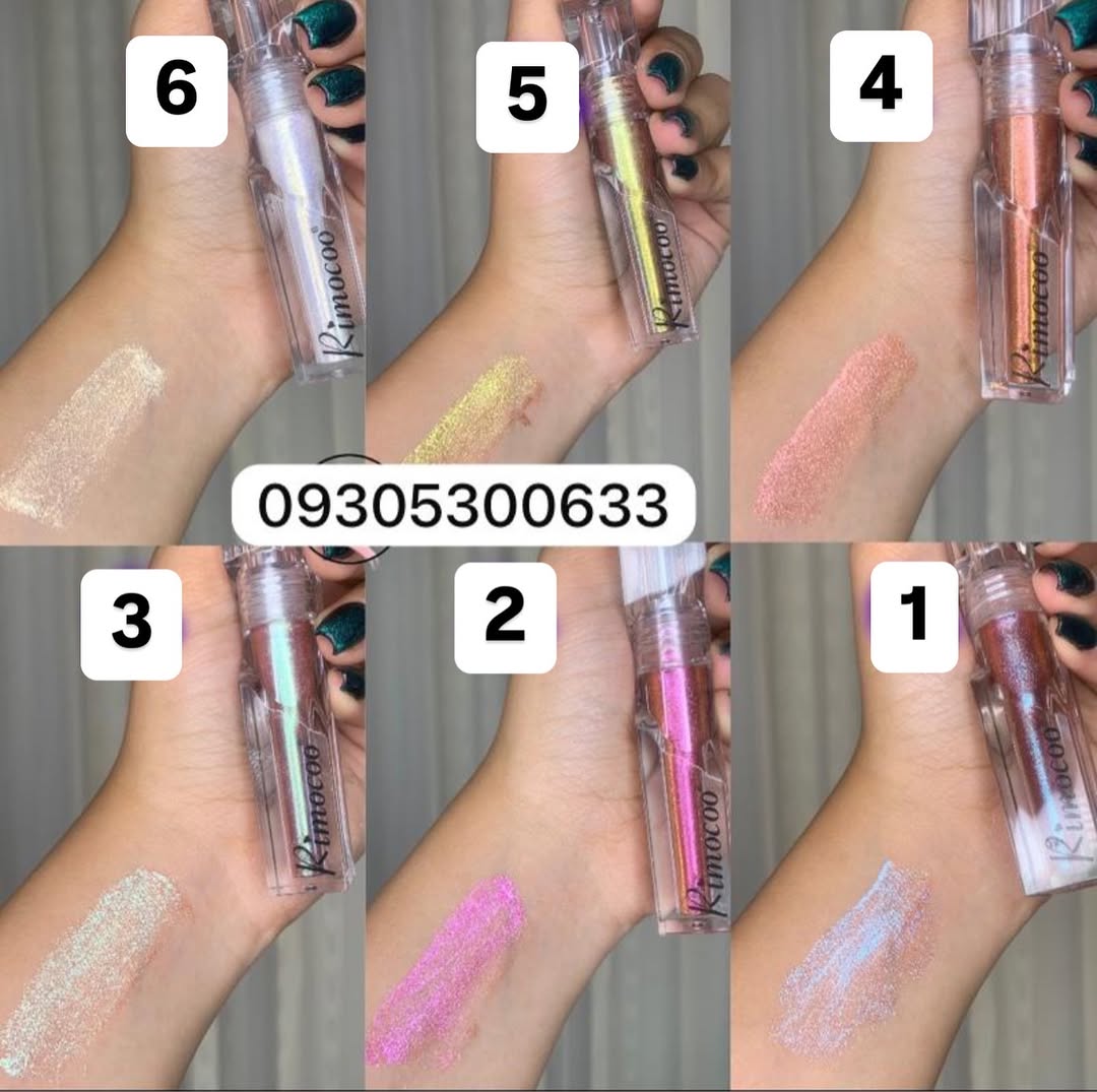 سایه هولوگرامی کرومی ریموکو شش رنگ