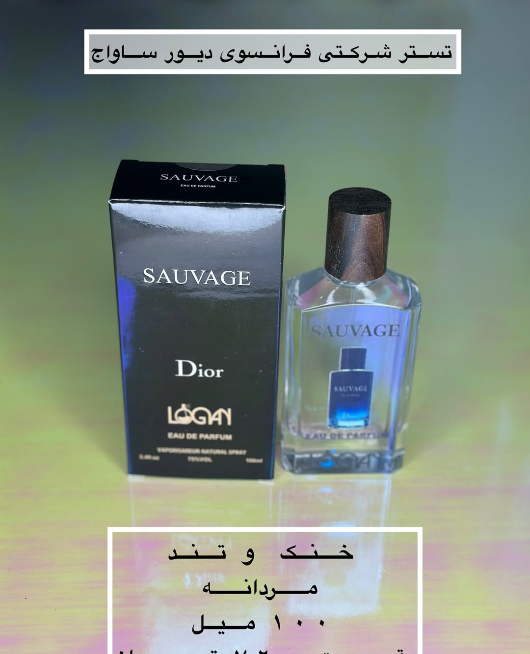 تستر شرکتی عطر دیور ساواج مردانه لوگان