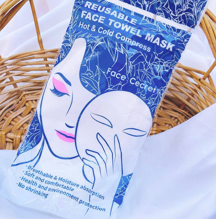 ماسک حوله ای کمپرس سردو گرم FACE CECRET
