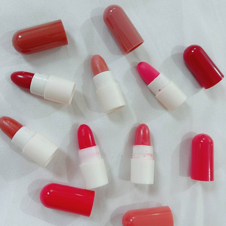 پک رژ انگشتی کپسولی مینی 6تایی